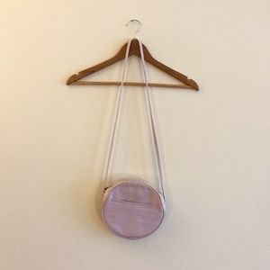 Baggu Small Canvas Circle Purse, Lilac